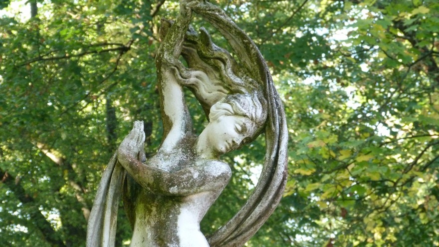 Die Schöne Figur im Kurpark Bad Steben